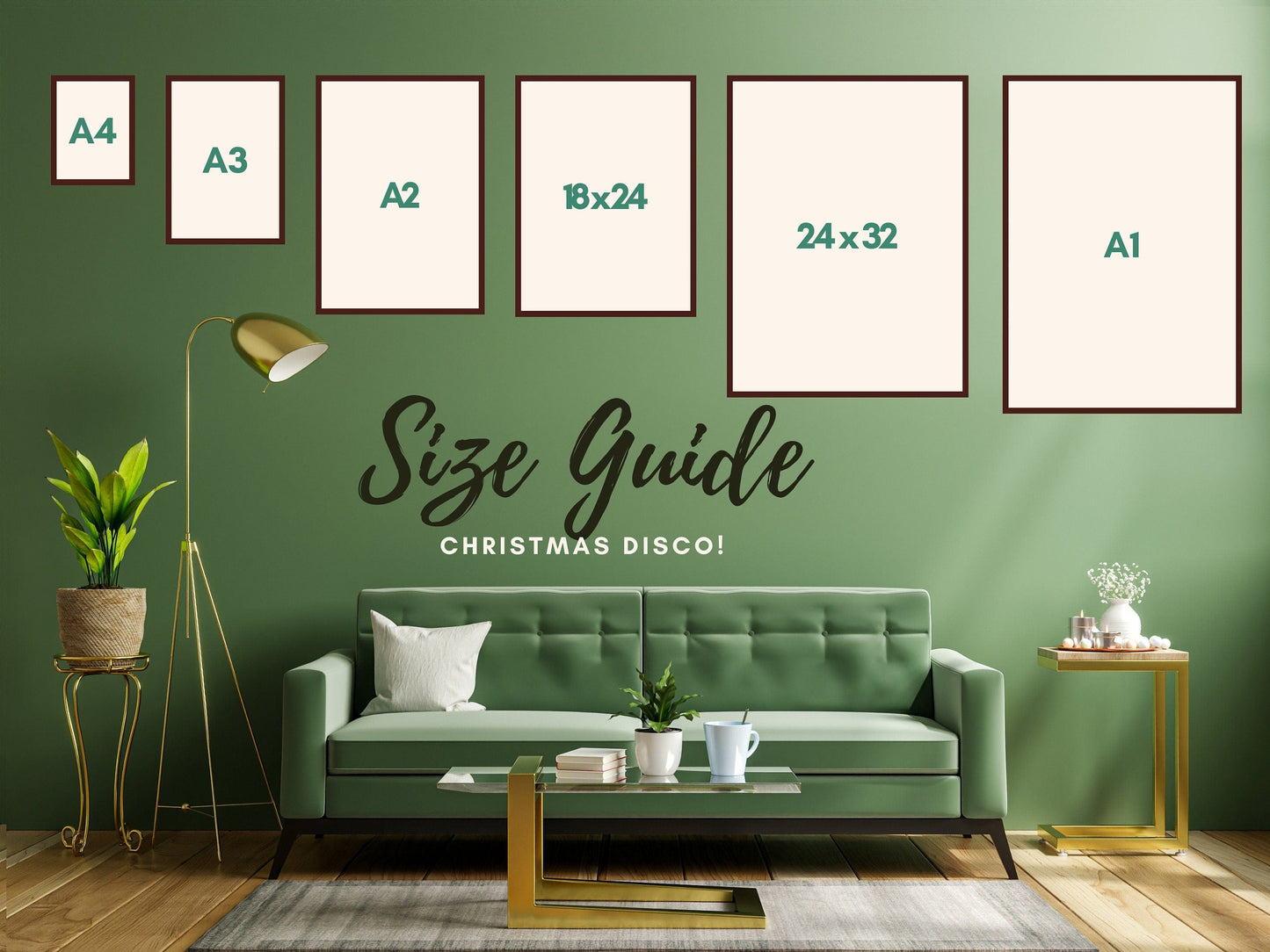 Christmas Disco - Disco Christmas Print - Disco Christmas Decor - Disco Print - Disco Home Decor