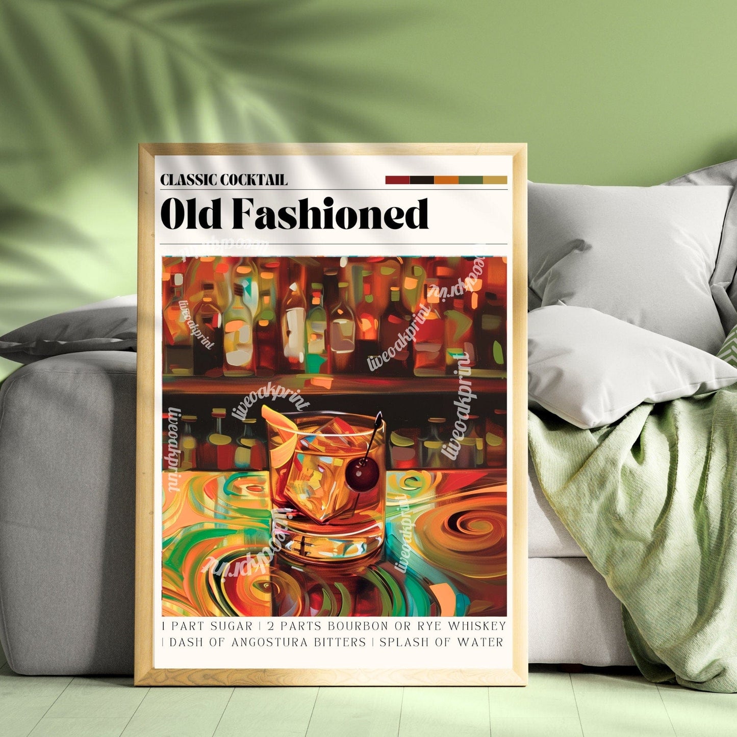 Old Fashioned Print