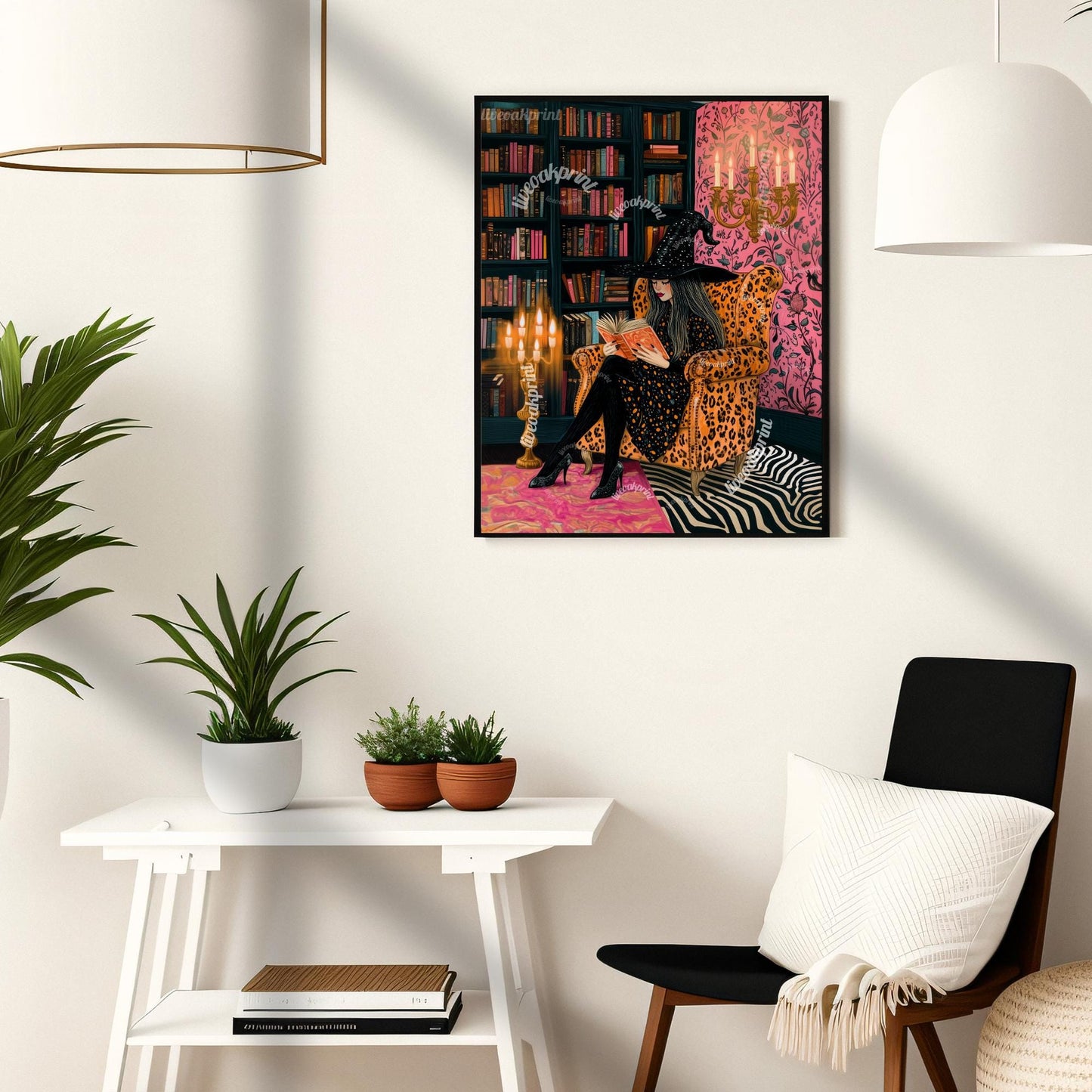 Witch in a Maximalist Library