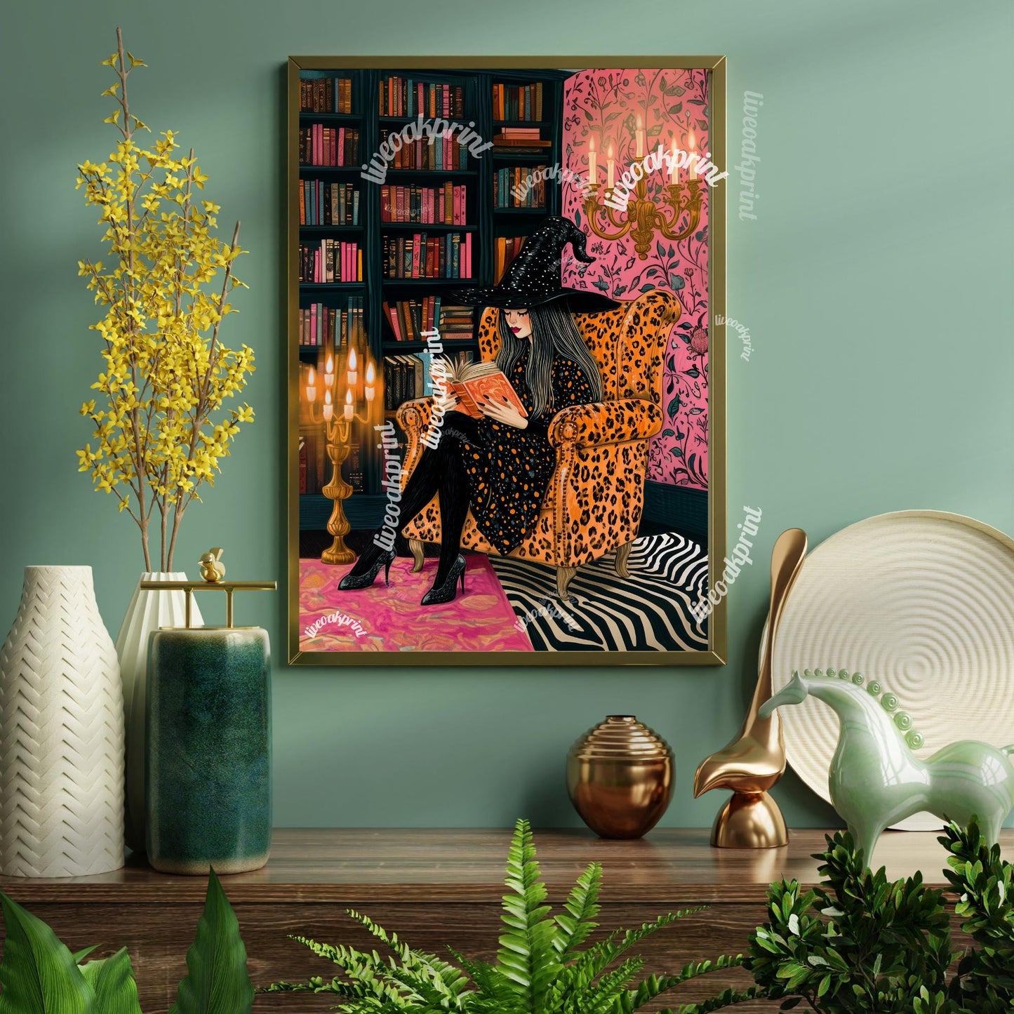 Witch in a Maximalist Library