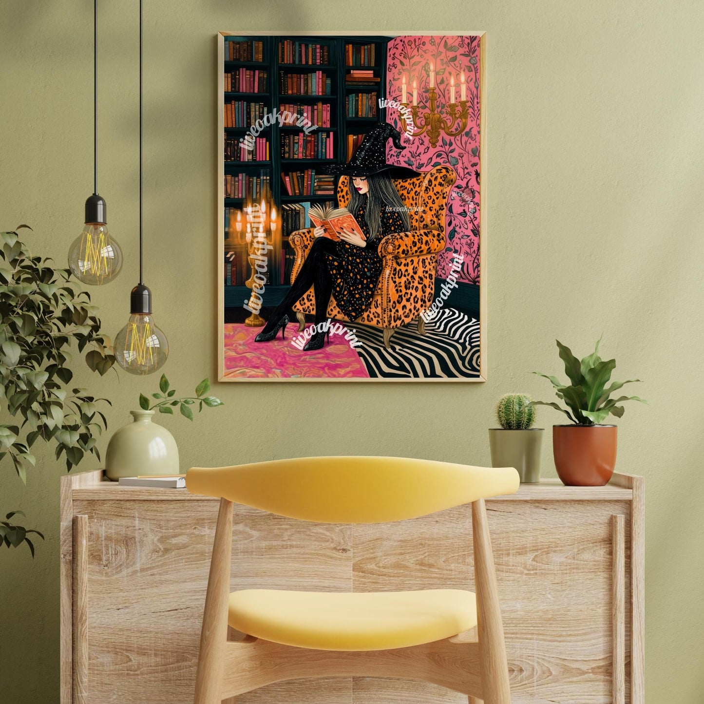 Witch in a Maximalist Library