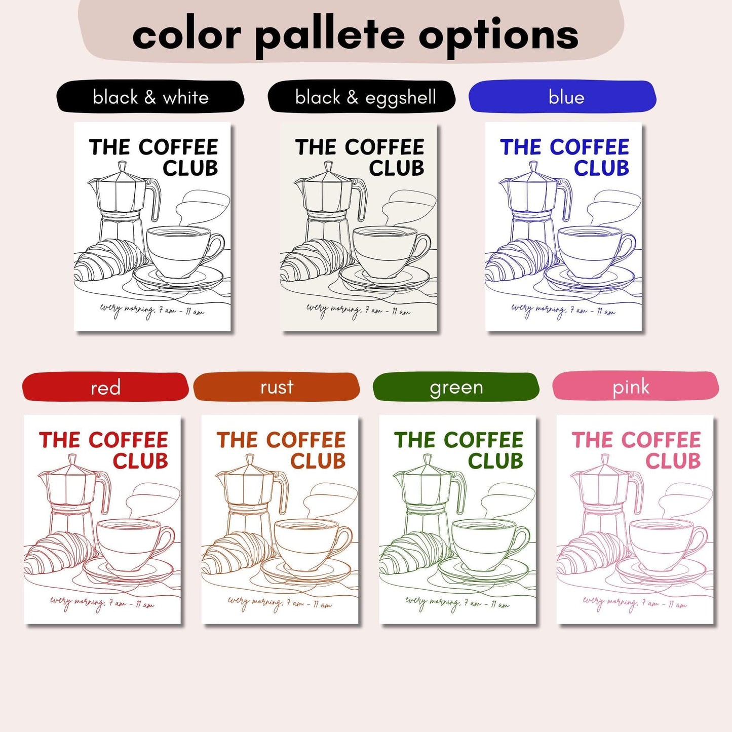 The Coffee Club Sign
