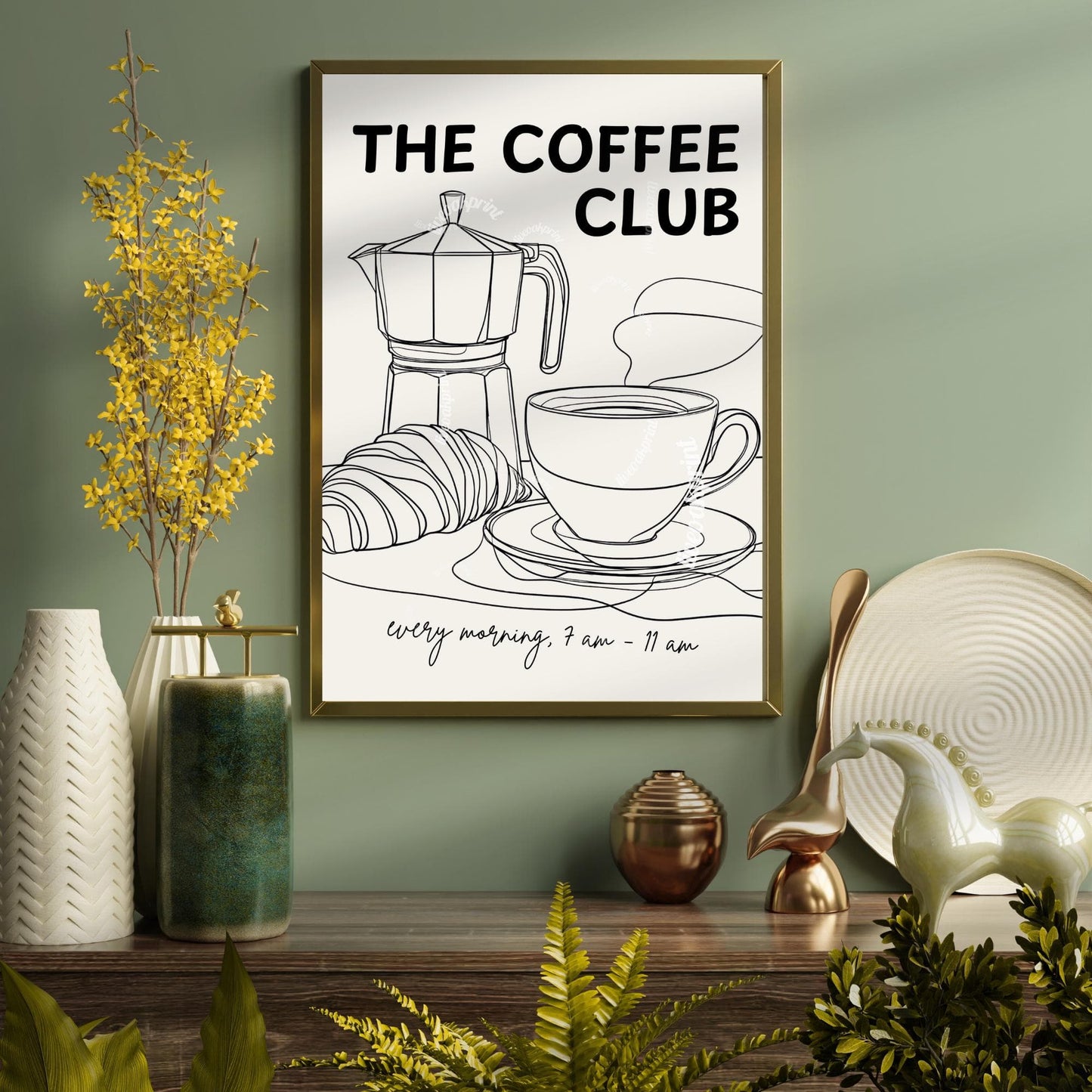 The Coffee Club Sign