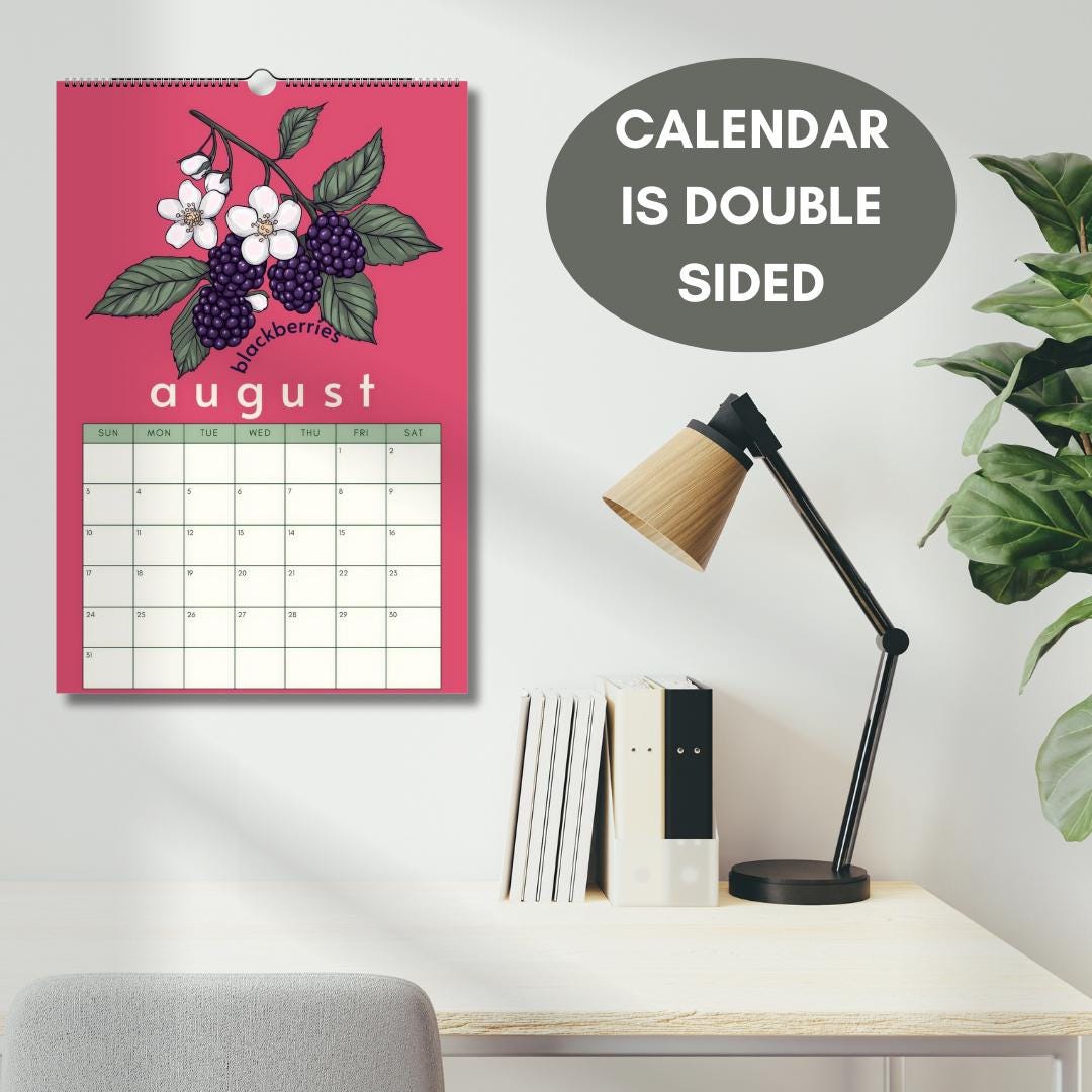 Mid Year Wall Calendar 2025–2026