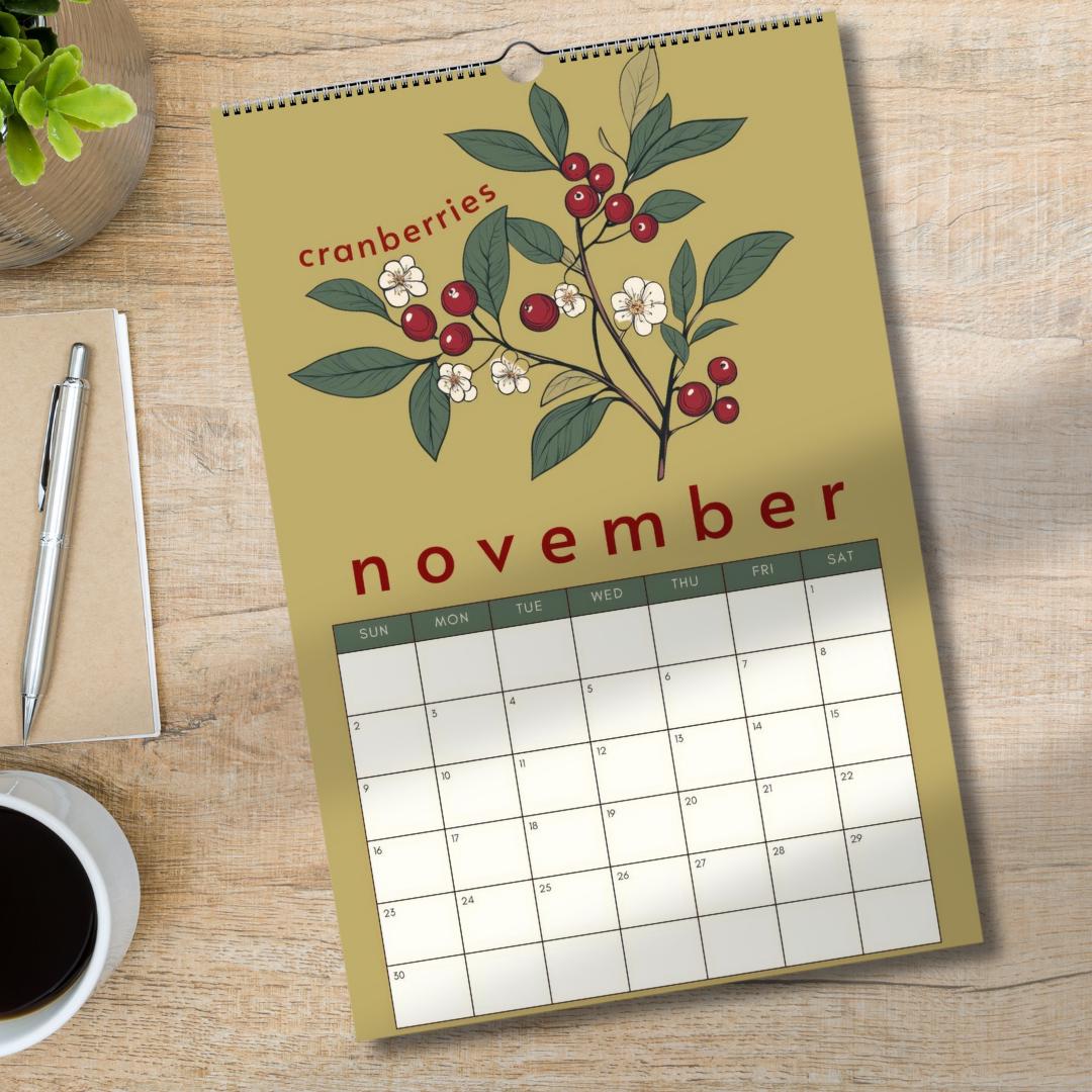 Mid Year Wall Calendar 2025–2026