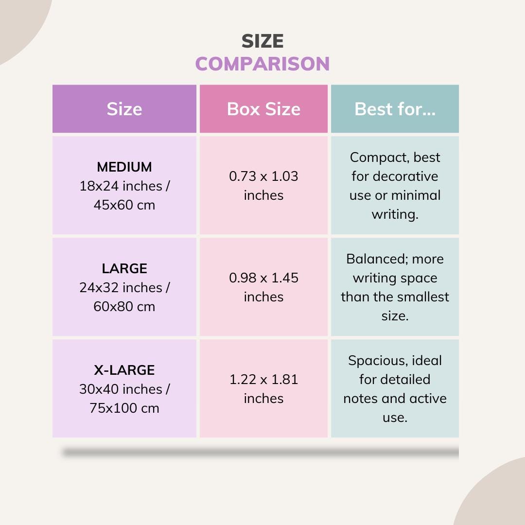 Do It For The Plot Wall Planner – Mid Year Calendar 2025–2026 – July Start Academic Planner – Dopamine Decor – Aesthetic Dorm Wall Art