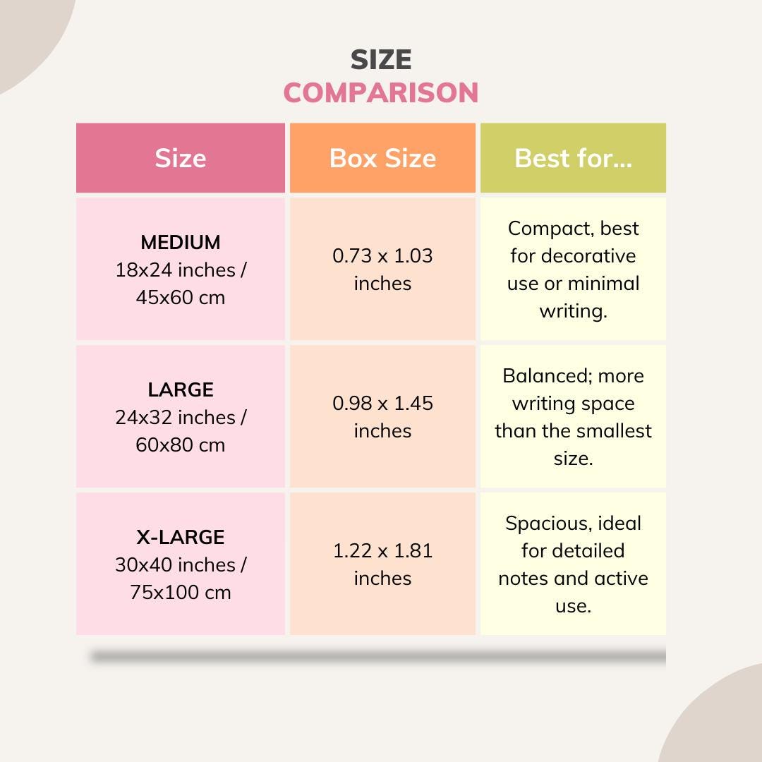 You Are Exactly Where You Need To Be Wall Planner – Pastel Mid Year Calendar 2025–2026 – July Start Academic Planner – Colorful Aesthetic