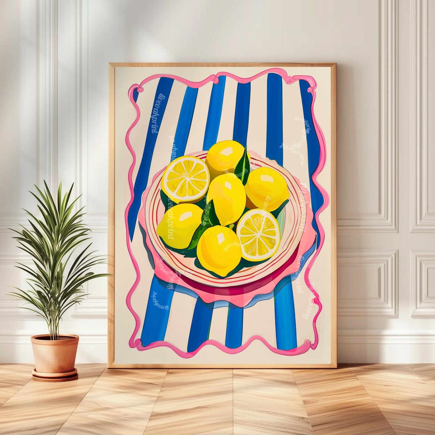 Lemons Art Print