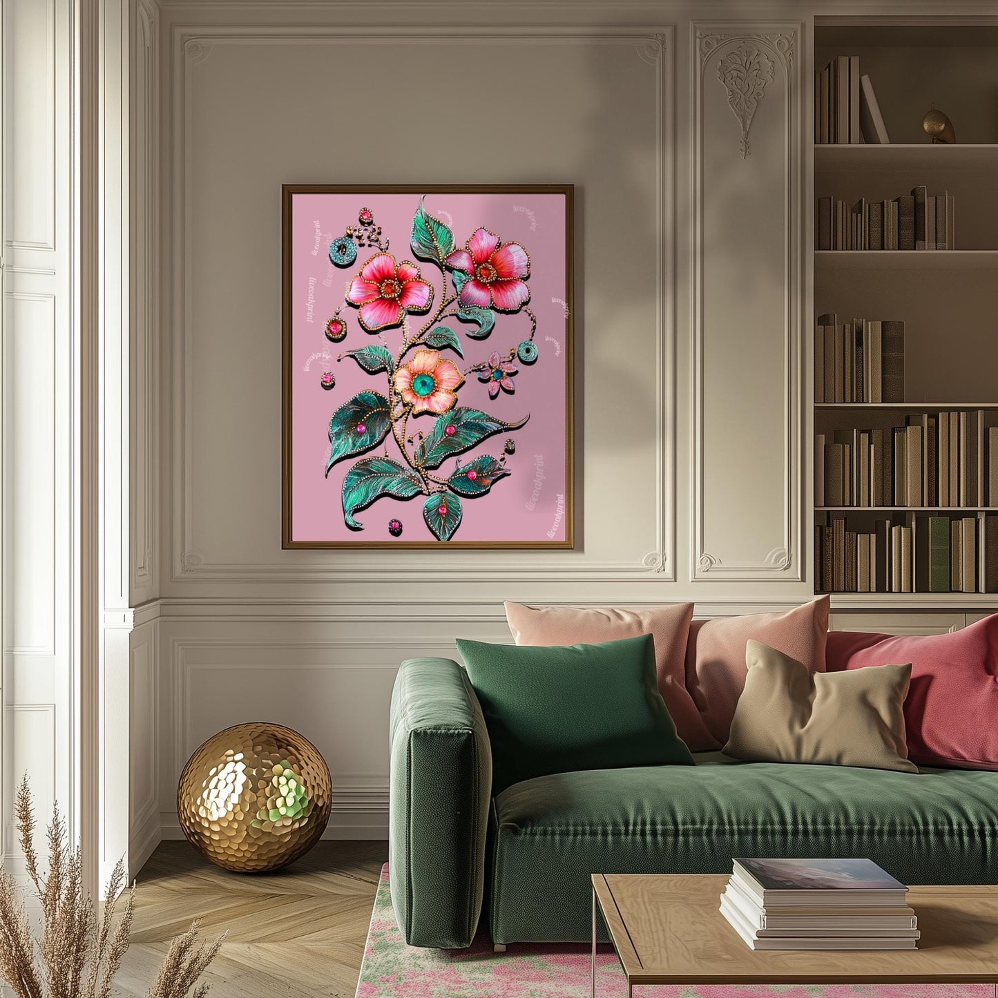 Mauve Art Print