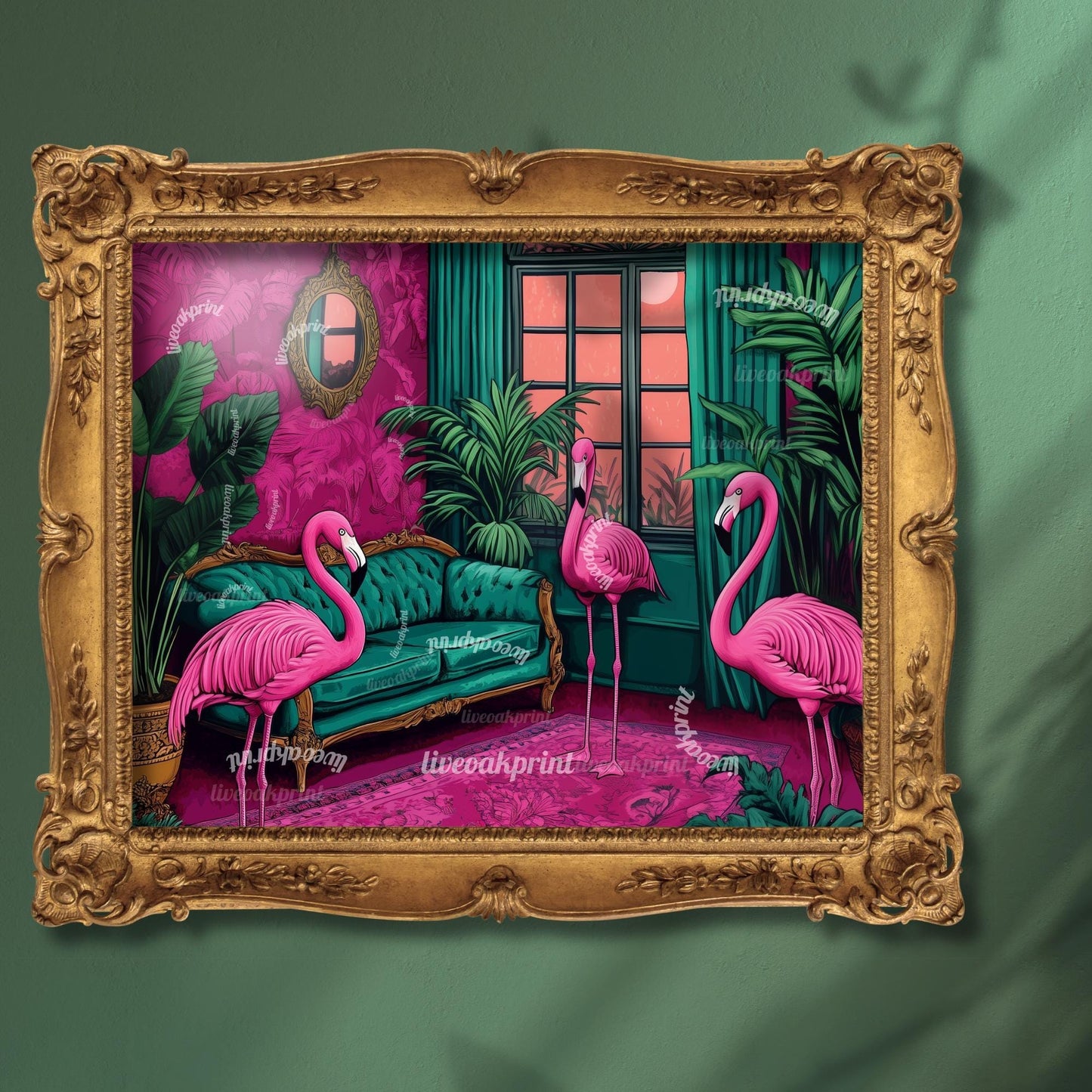 Flamingo Art Print