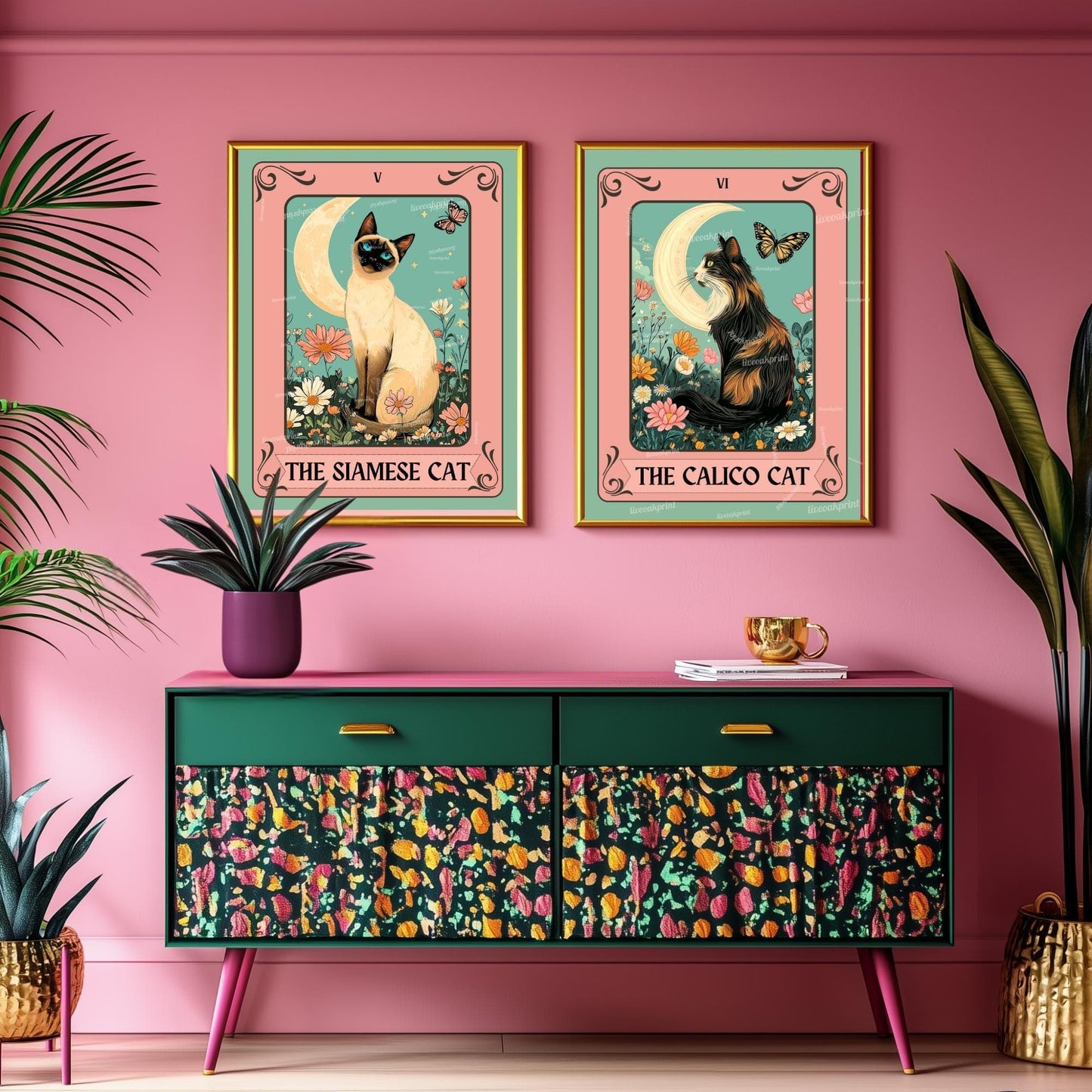 Calico Cat Art Print – Calico Wall Art