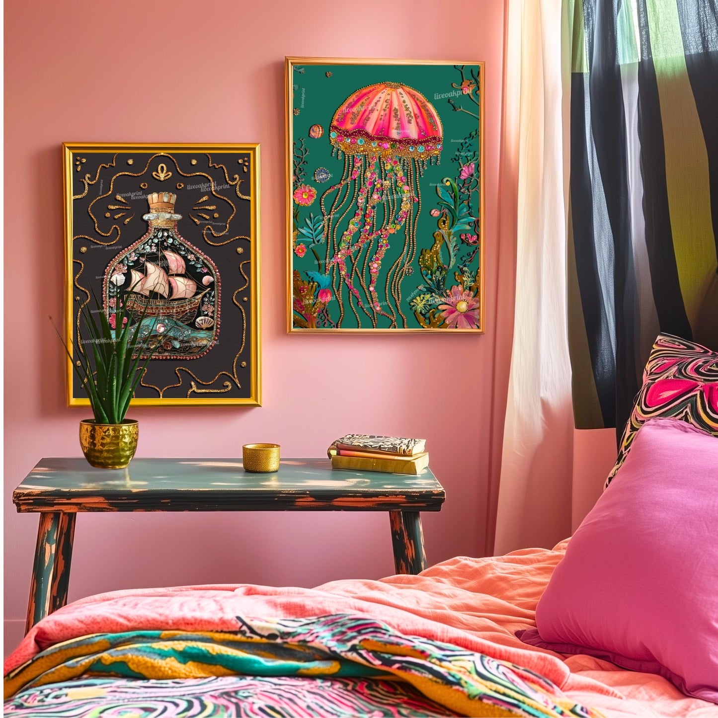 Jellyfish Wall Art