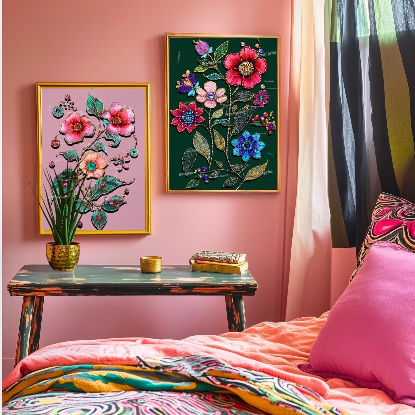 Mauve Art Print