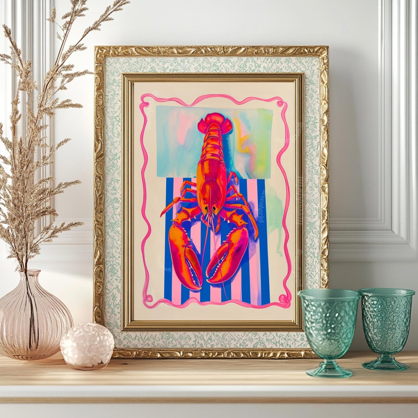 Lobster Art Print