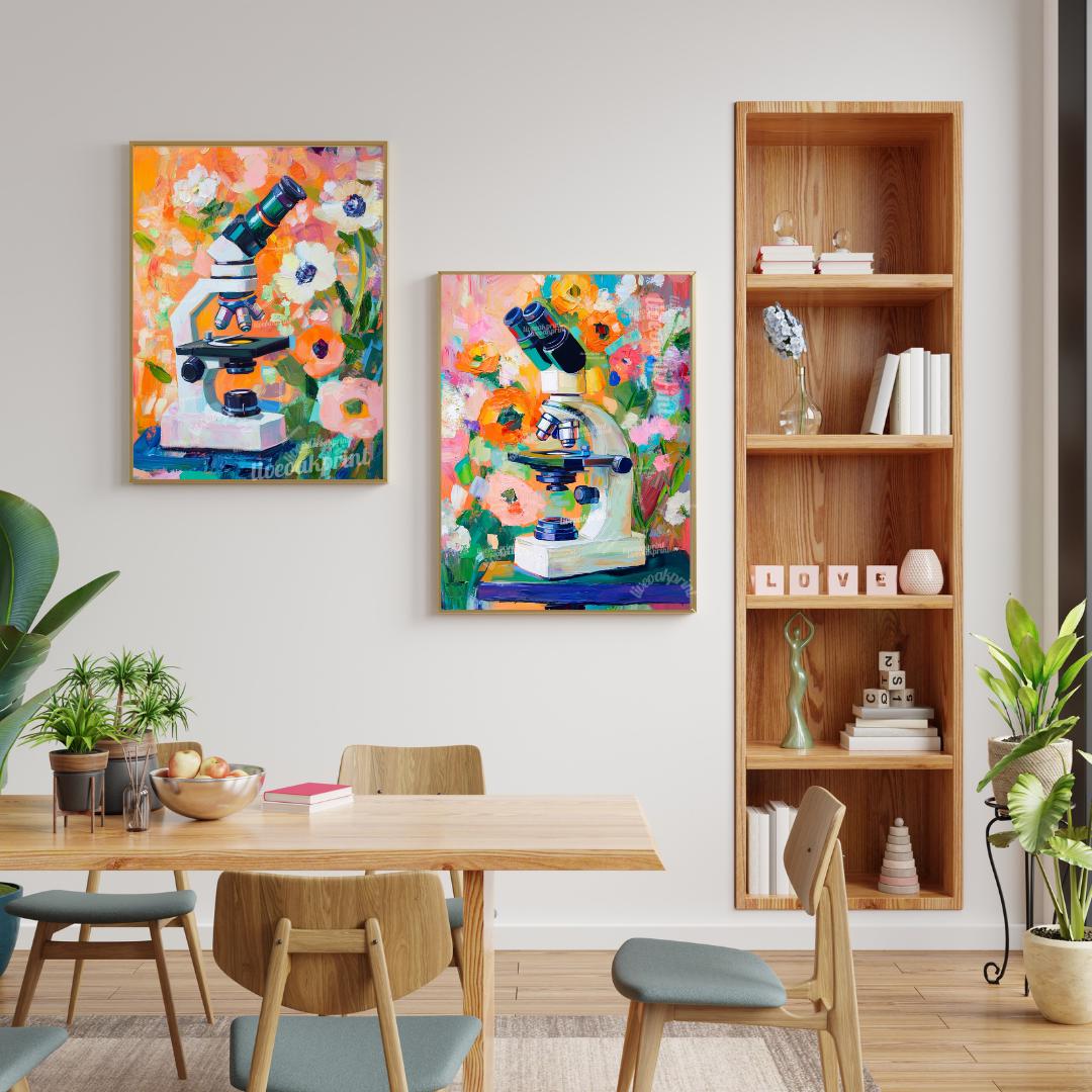 Science Wall Art Set Of 2