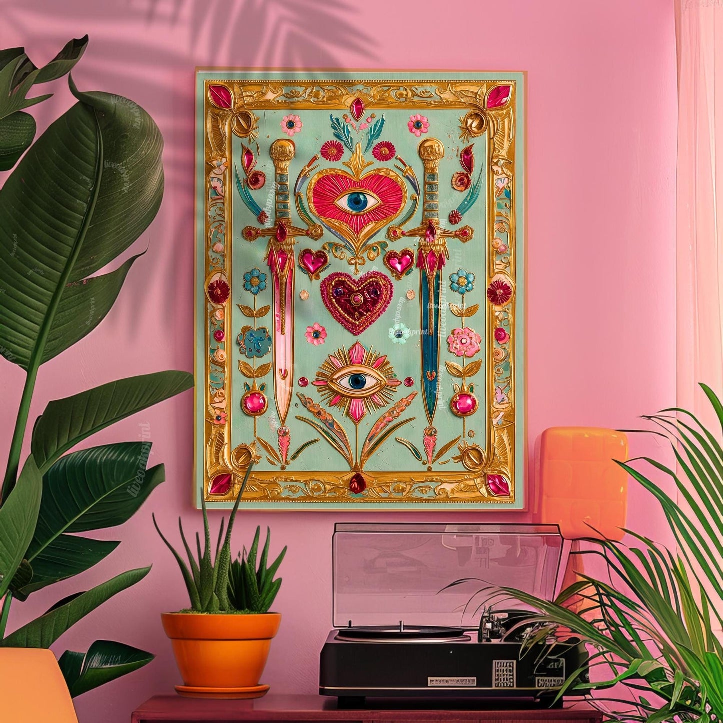 Green Hearts and Swords