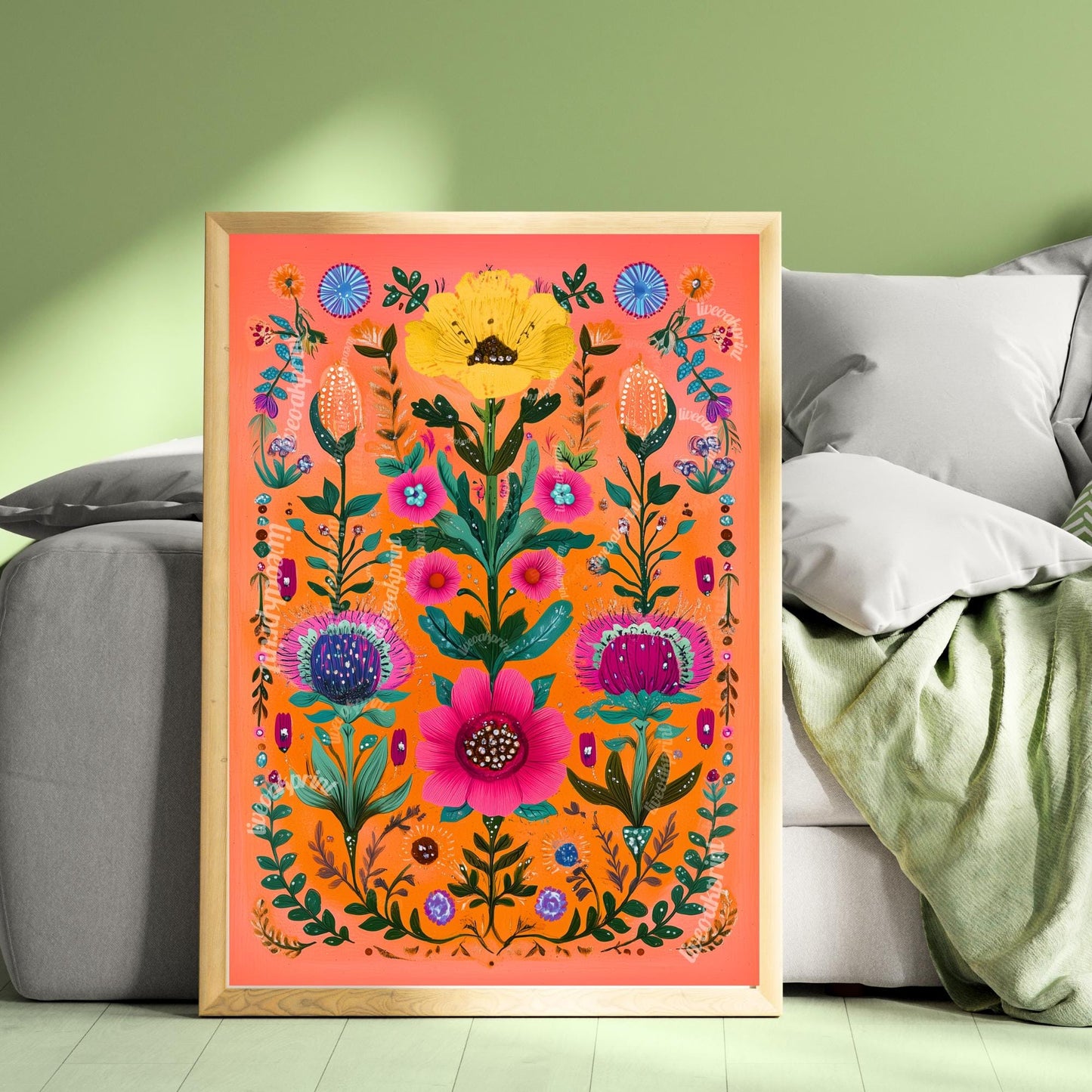 Cactus Wall Print