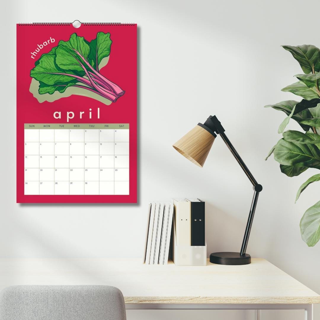 2026 Wall Calendar: Seasonal Produce Calendar – 2026 Kitchen Calendar