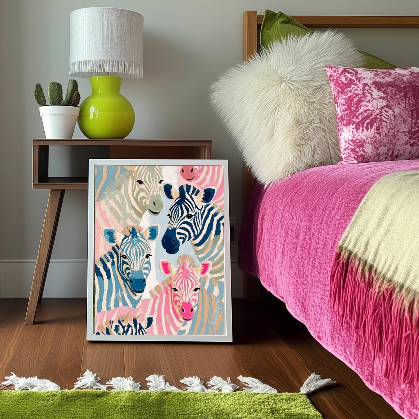 Zebra Art Print