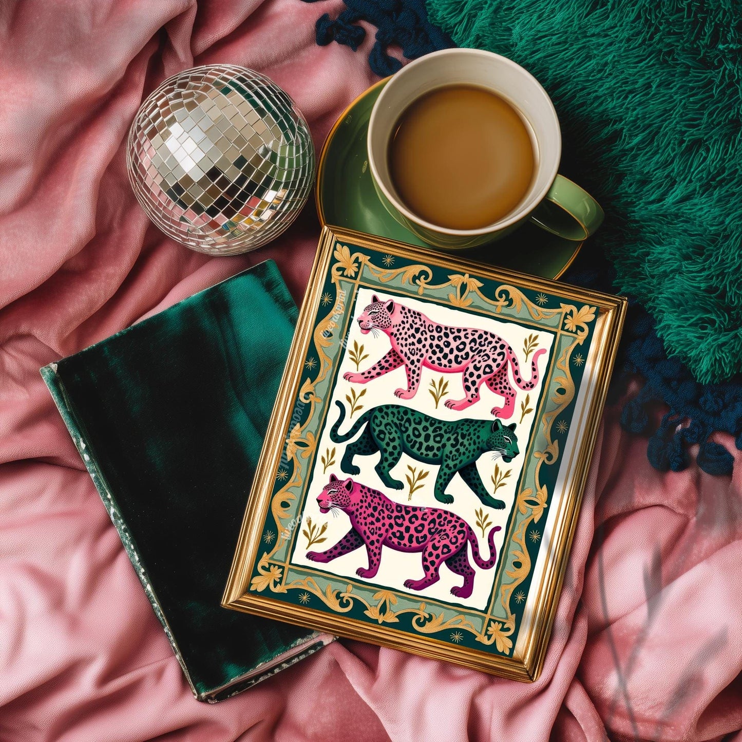 Maximalist Leopard Wall Decor