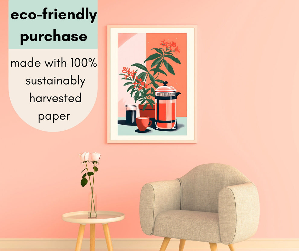 Coffee Press Wall Art