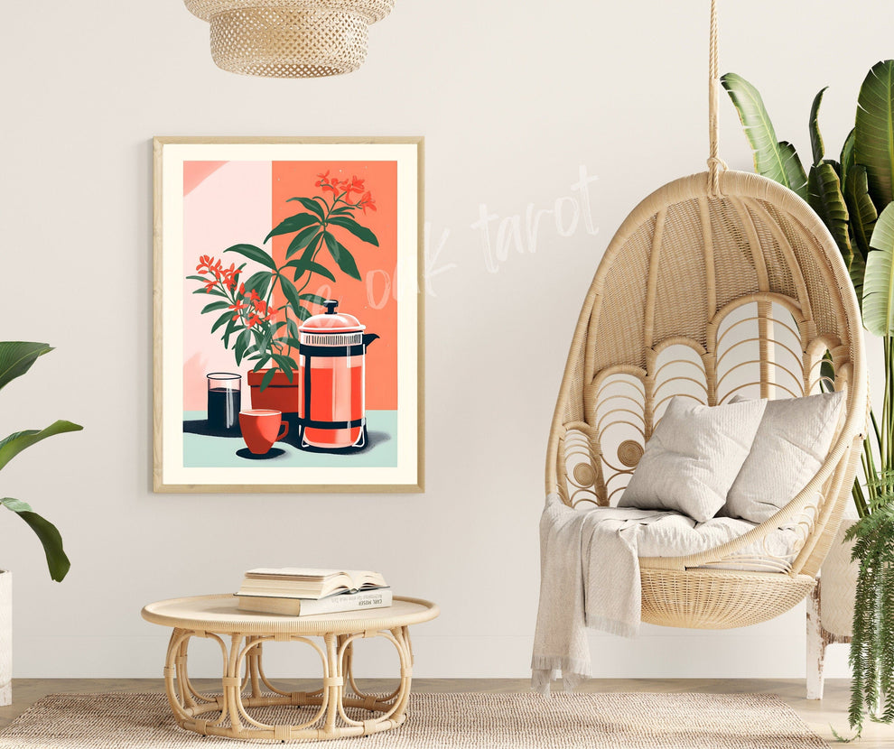 Coffee Press Wall Art