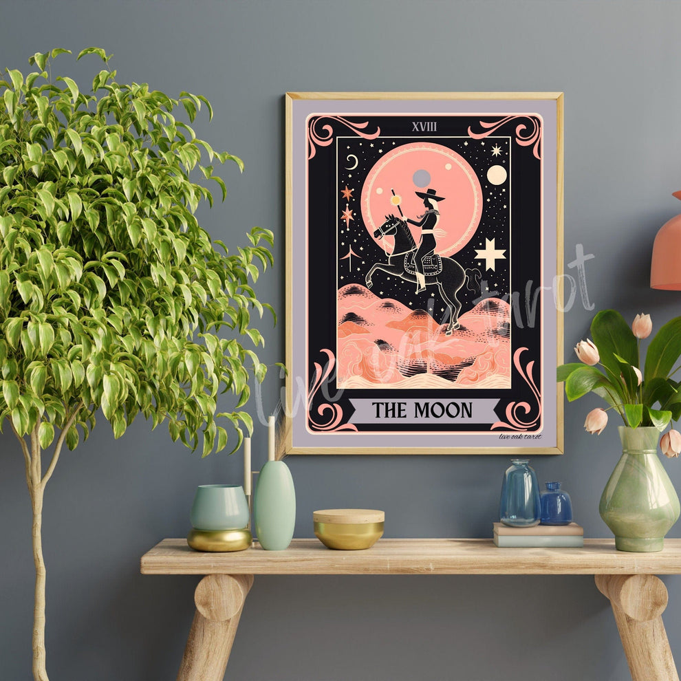 The Moon Tarot Print