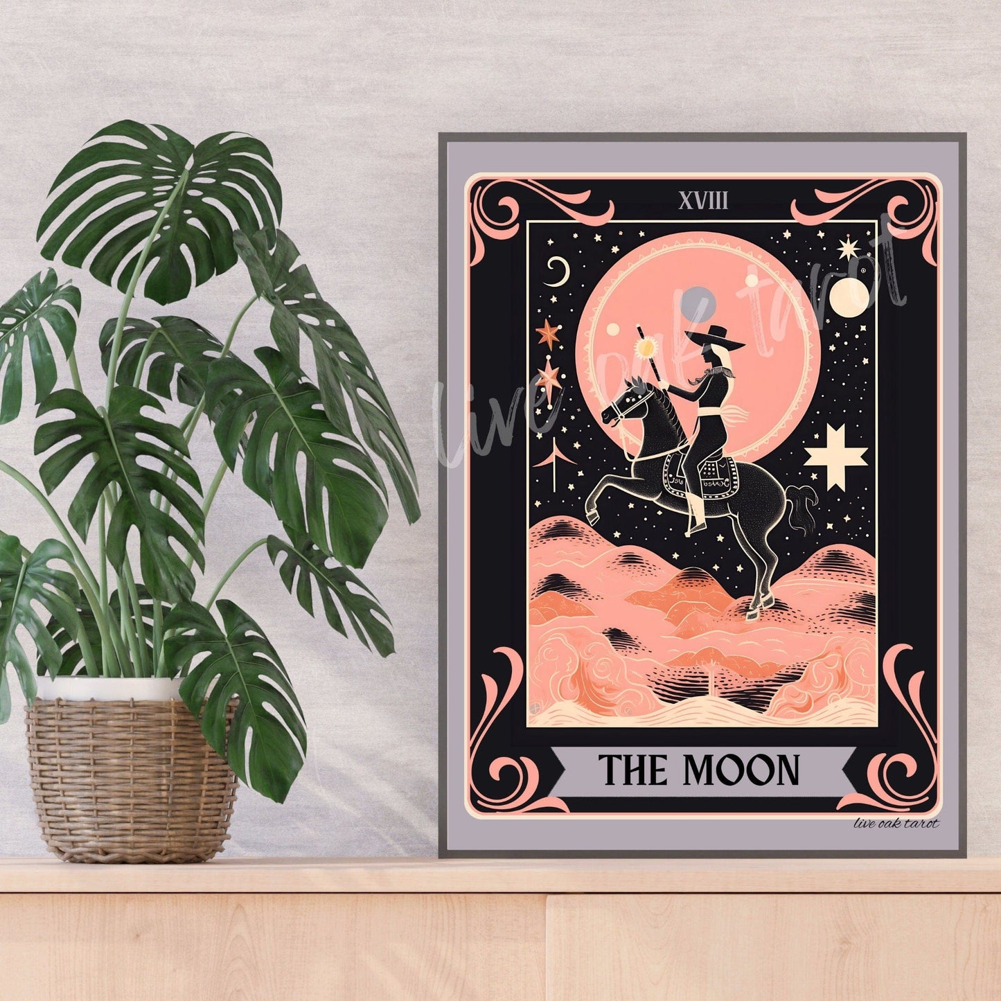 The Moon Tarot Print