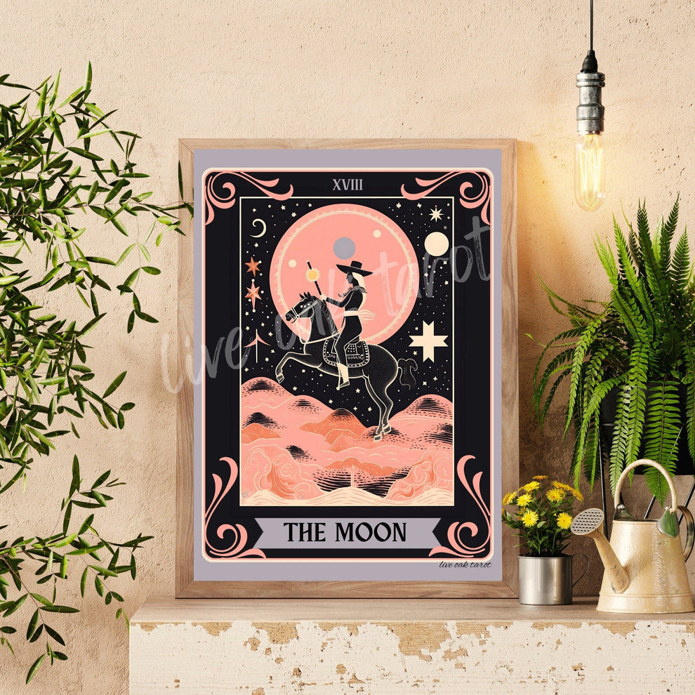 The Moon Tarot Print