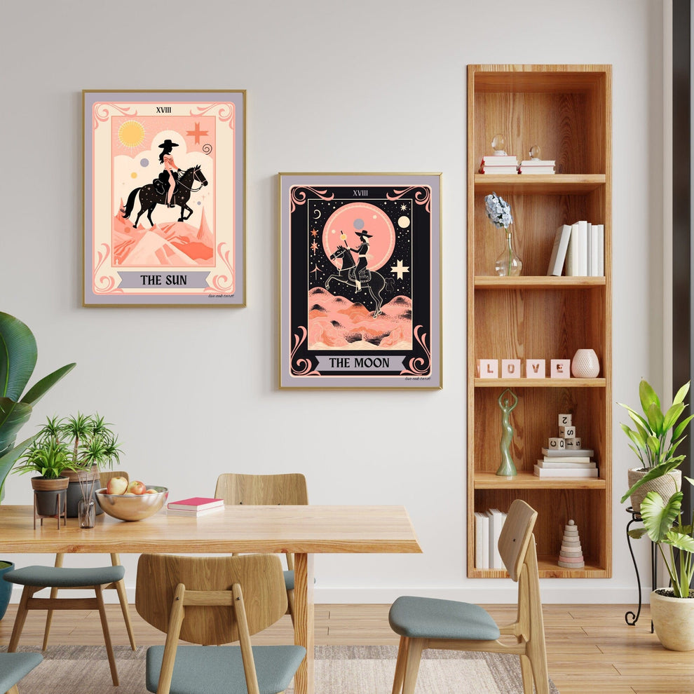 The Sun and Moon Tarot Print Bundle