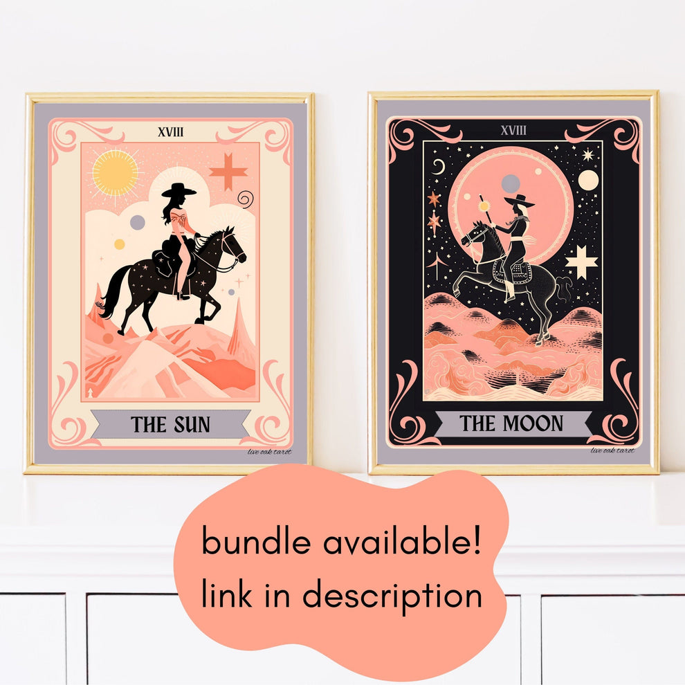 The Moon Tarot Print