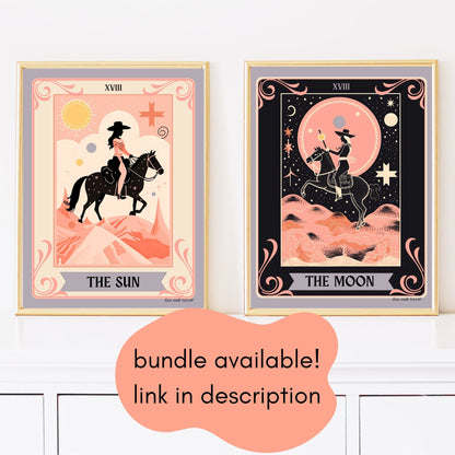 The Moon Tarot Print