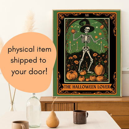 The Halloween Lover Tarot Card Print
