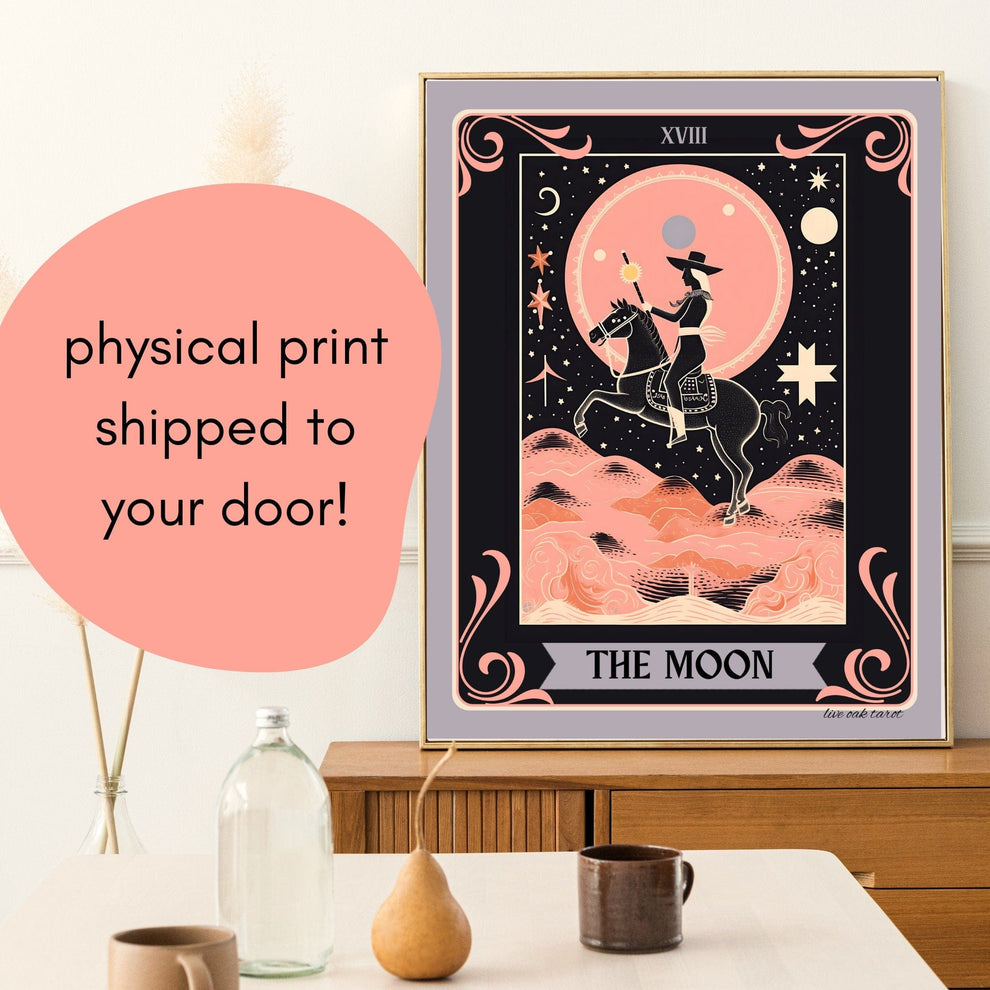 The Moon Tarot Print