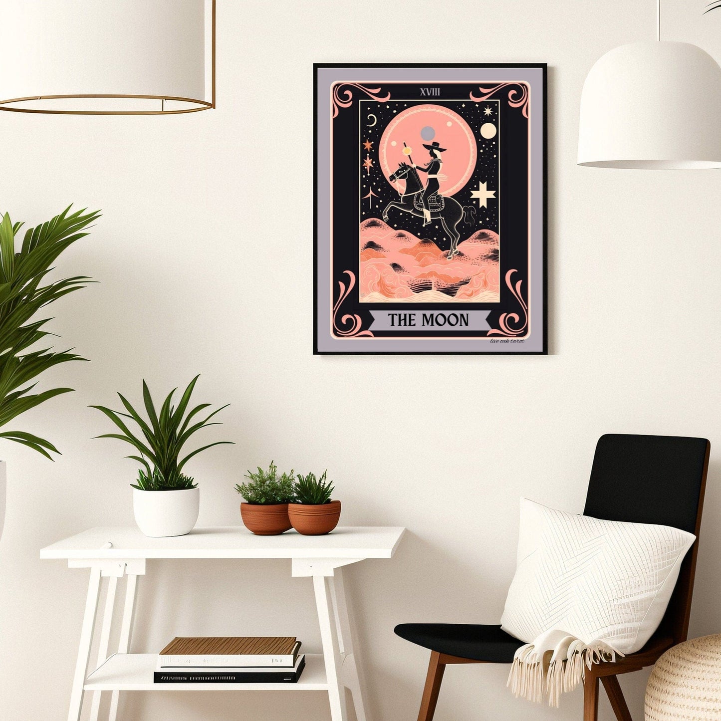 The Moon Tarot Print