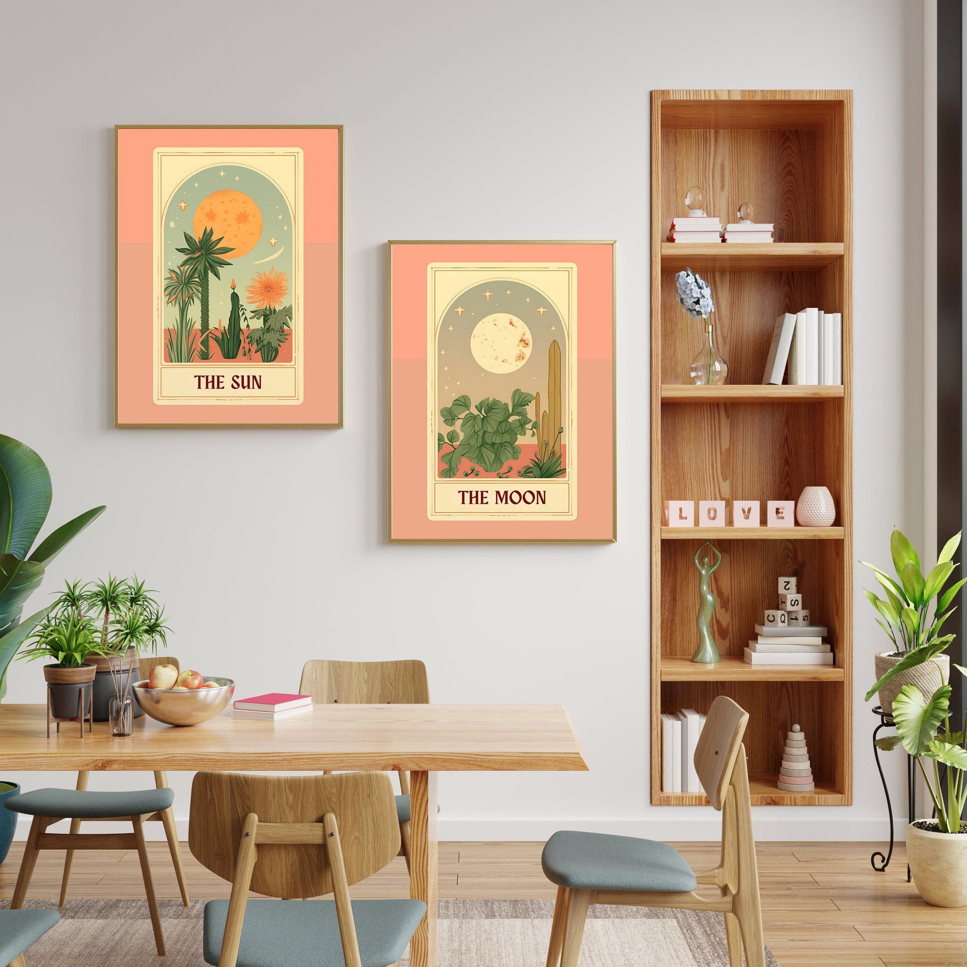 The Sun and Moon Tarot Print Bundle