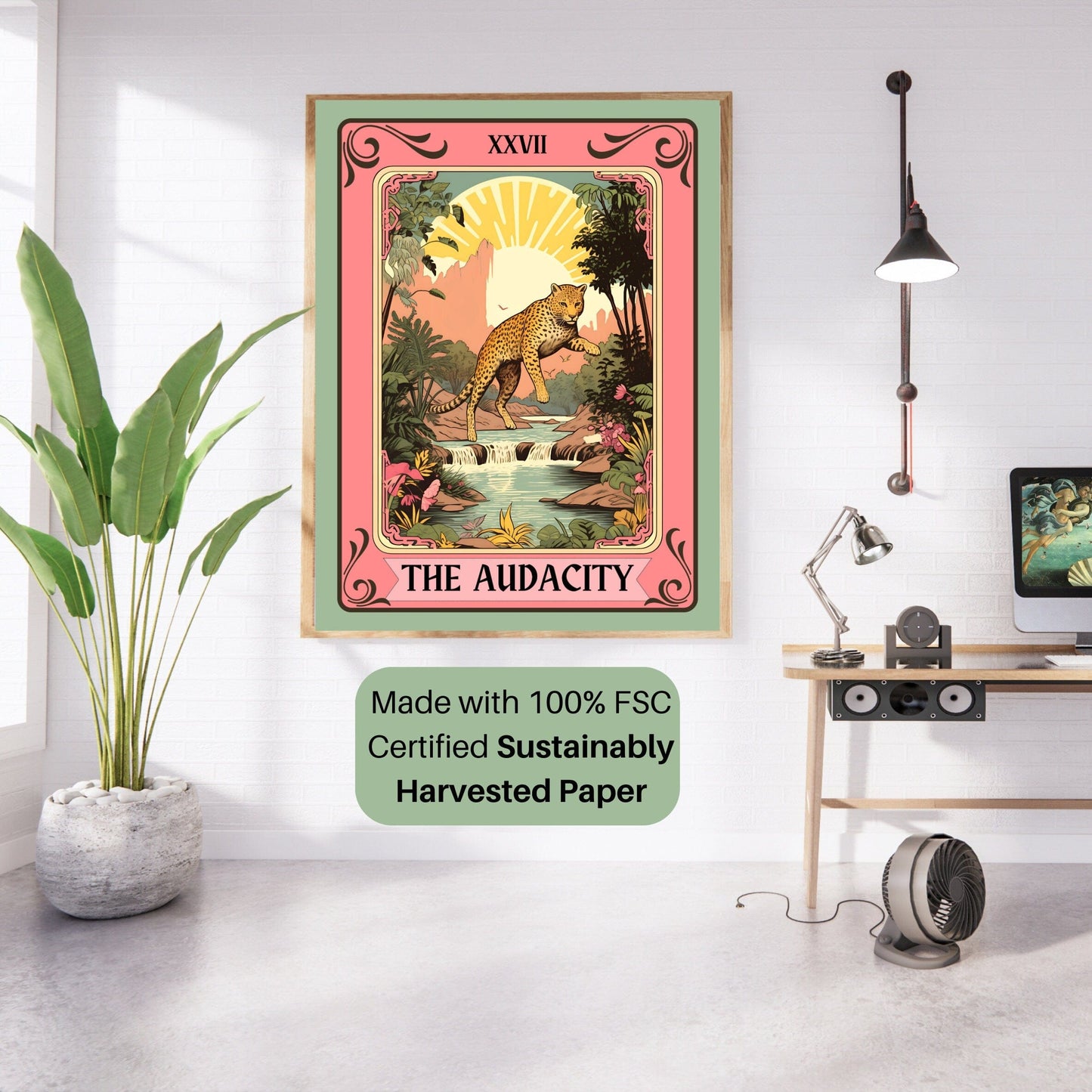 The Audacity Tarot Card Print