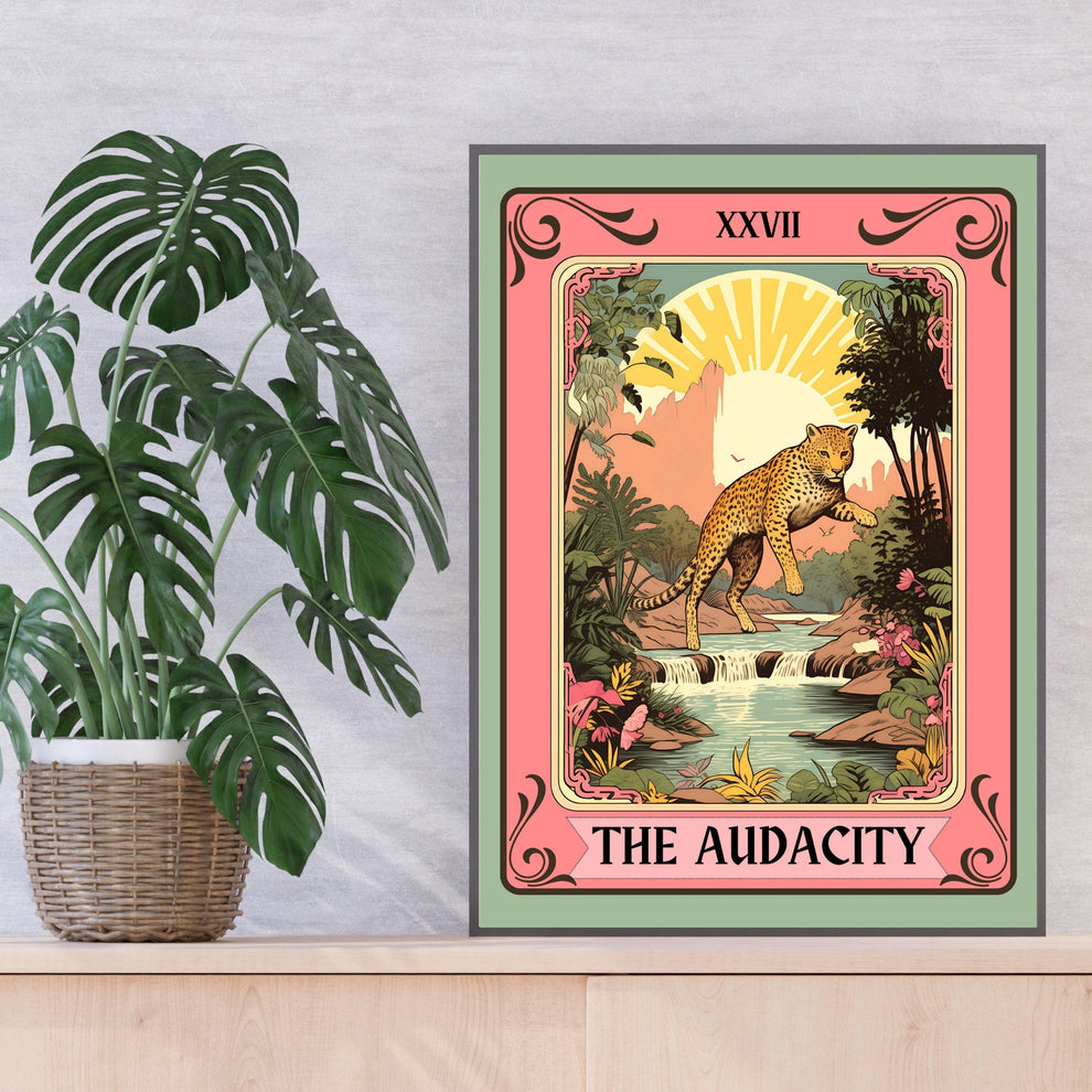 The Audacity Tarot Card Print