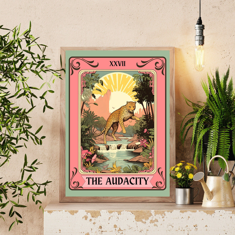 The Audacity Tarot Card Print