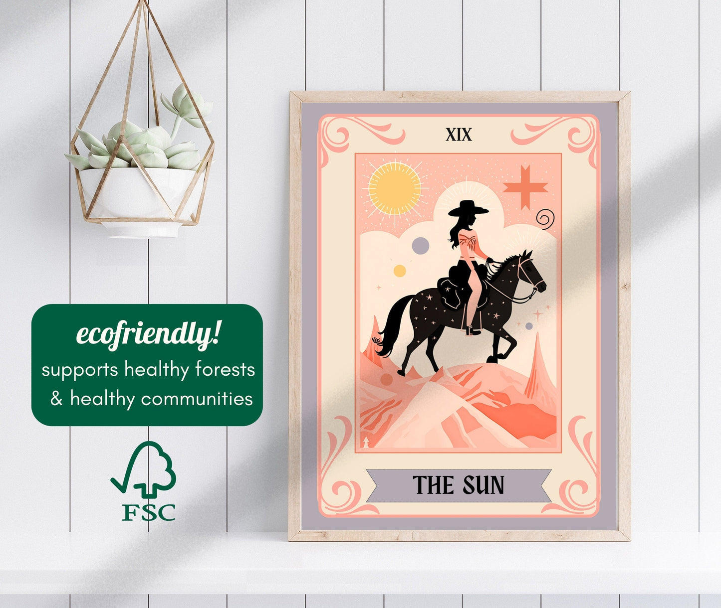 The Sun Tarot Print