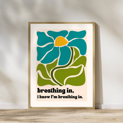 Thich Nhat Hanh Quote Print