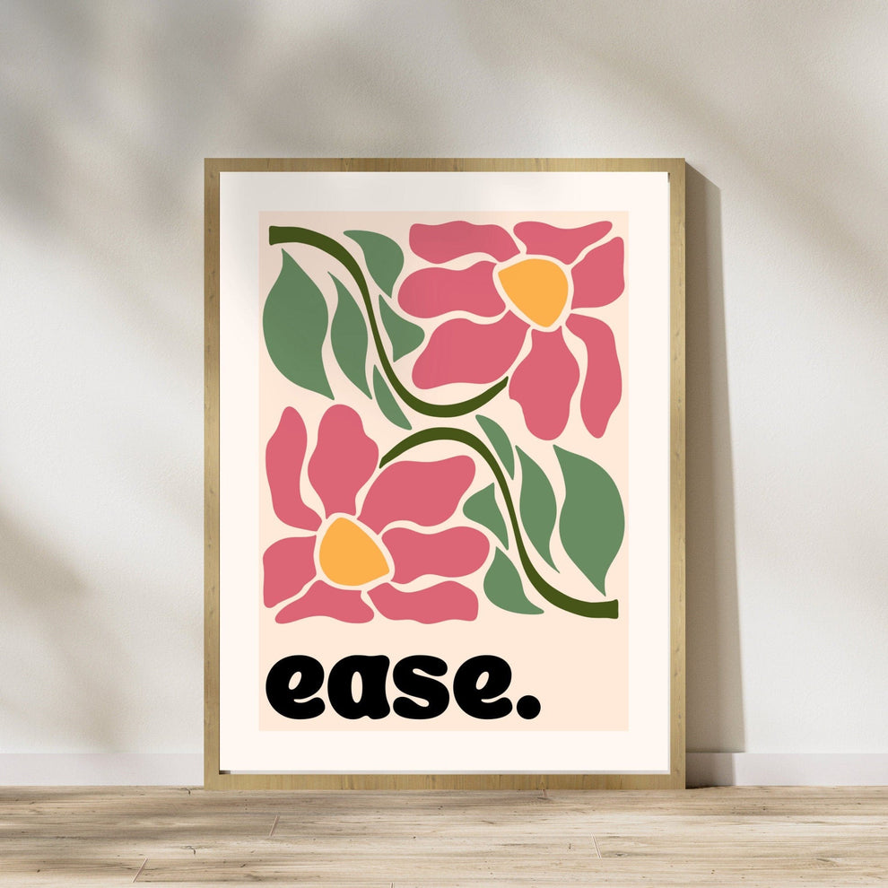 Calm, Ease. Two Print Set