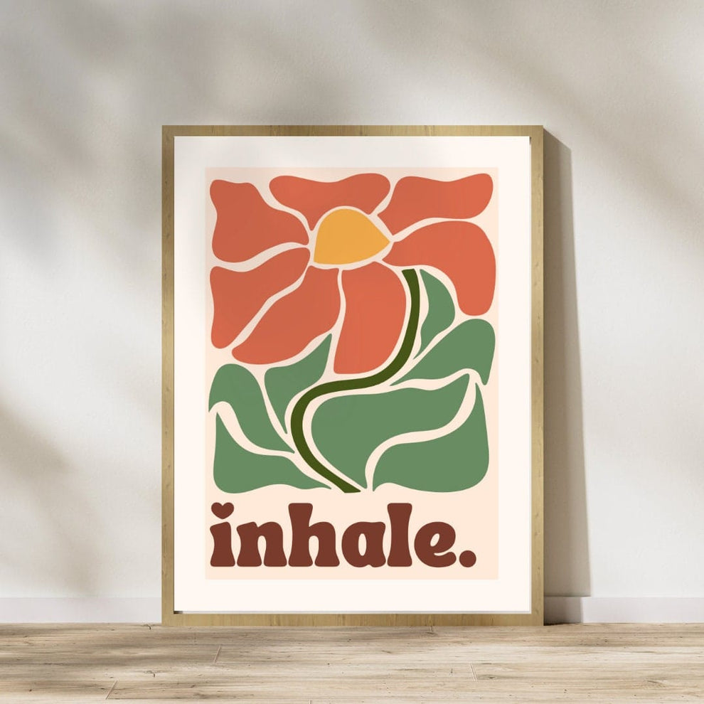 Inhale, Exhale. Two Print Set