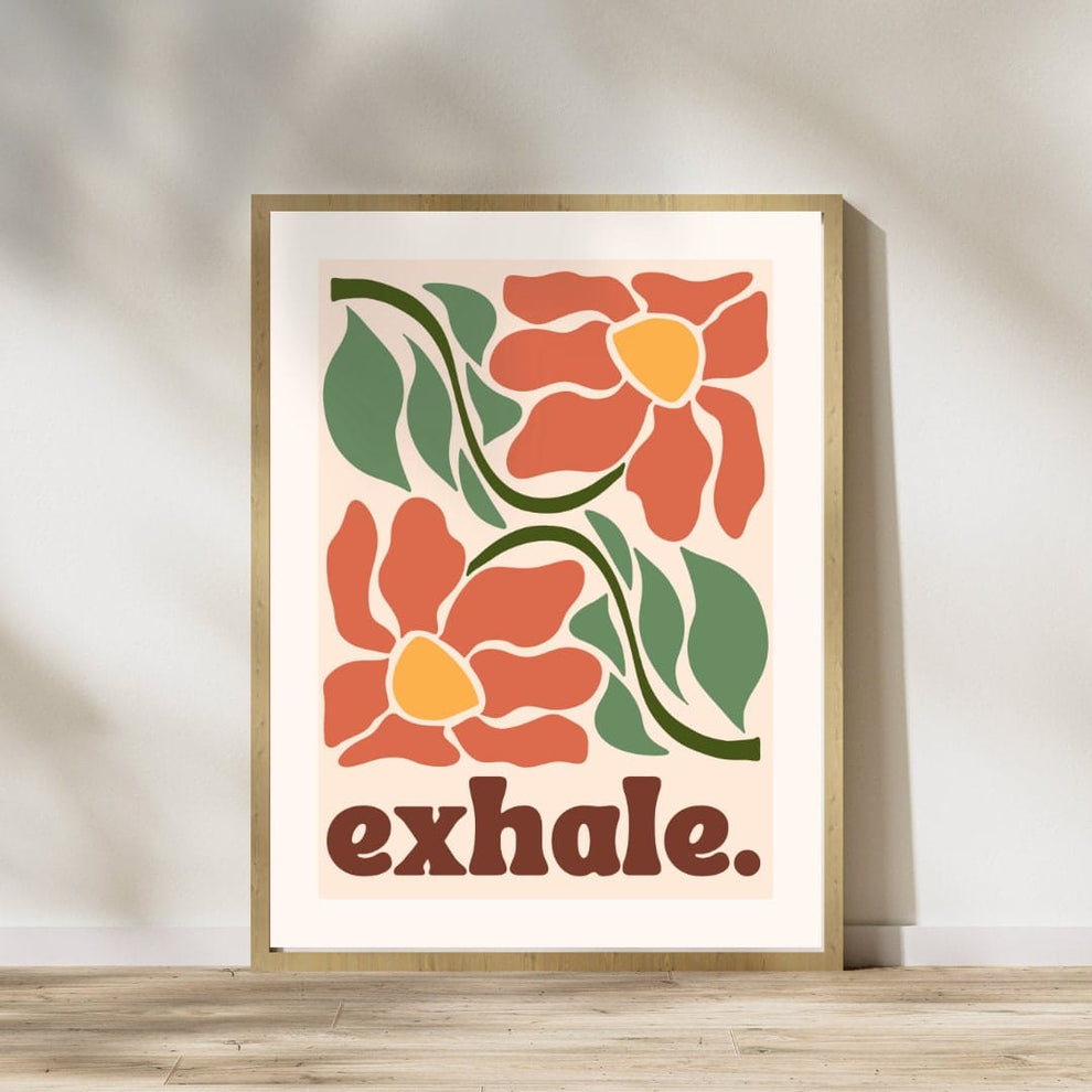 Inhale, Exhale. Two Print Set