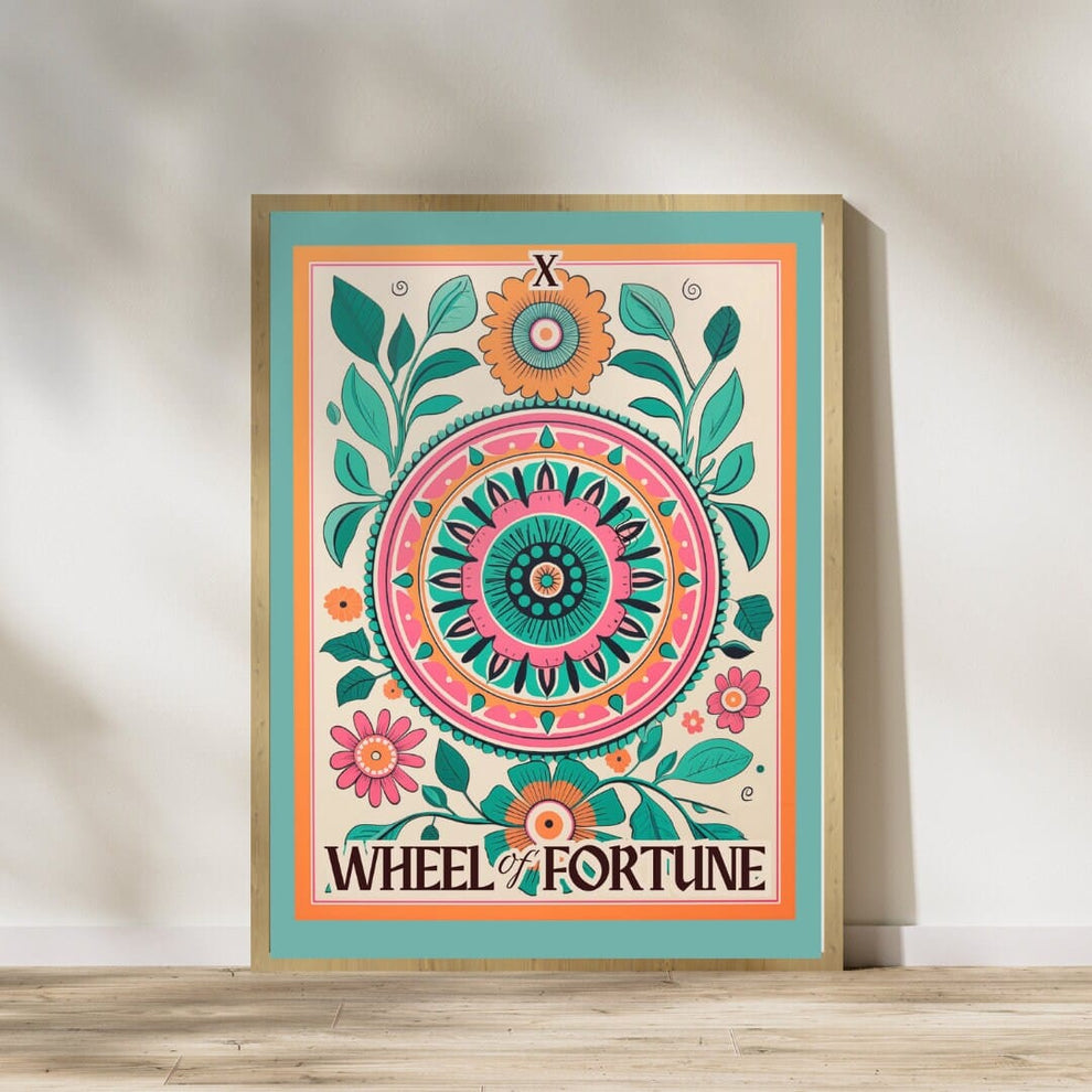 The Wheel Of Fortune Tarot Print