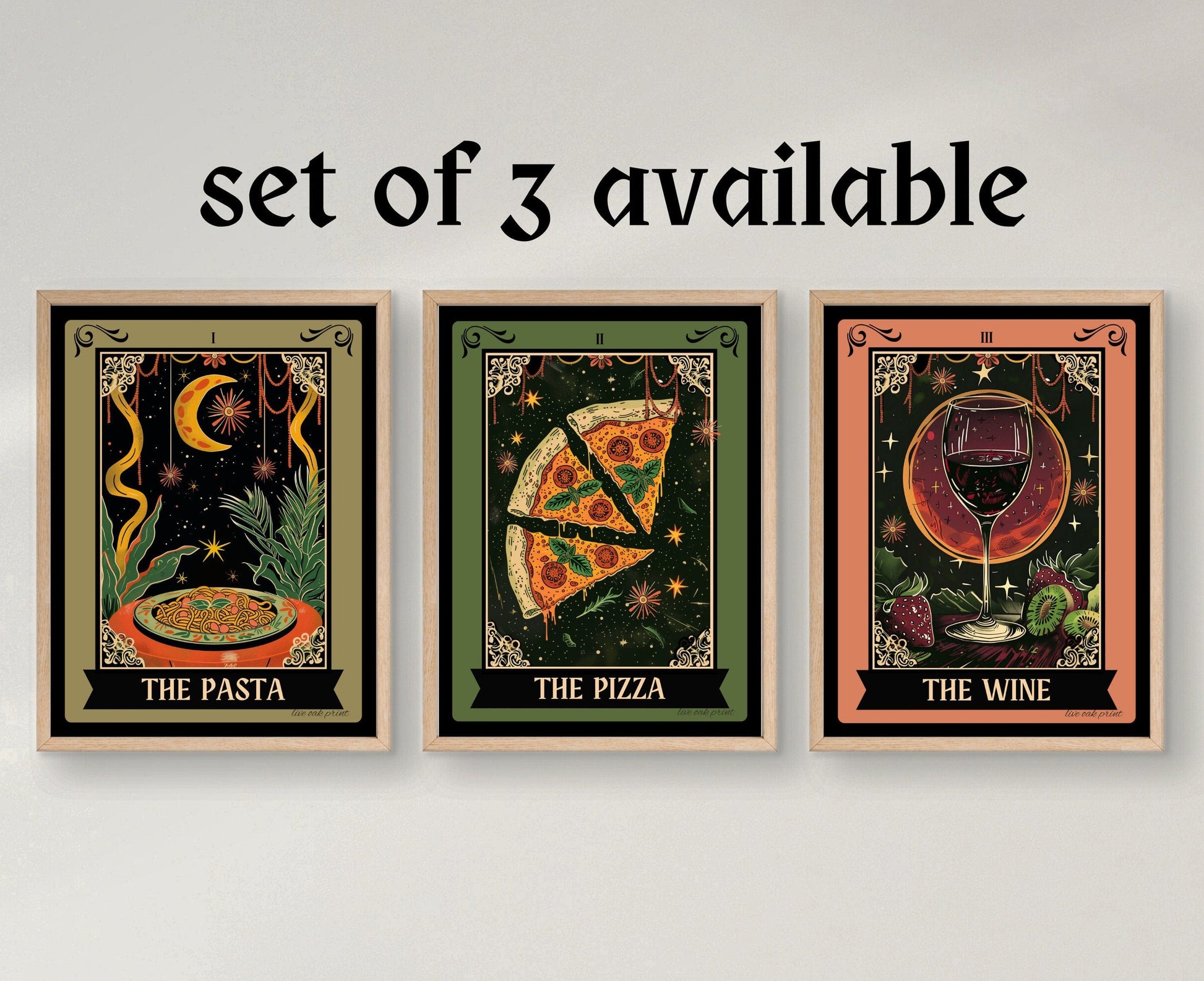 The Pizza Tarot Card