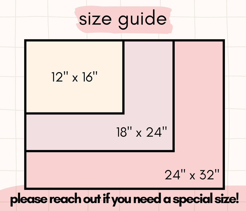 Navy Blue Moon and Poppies