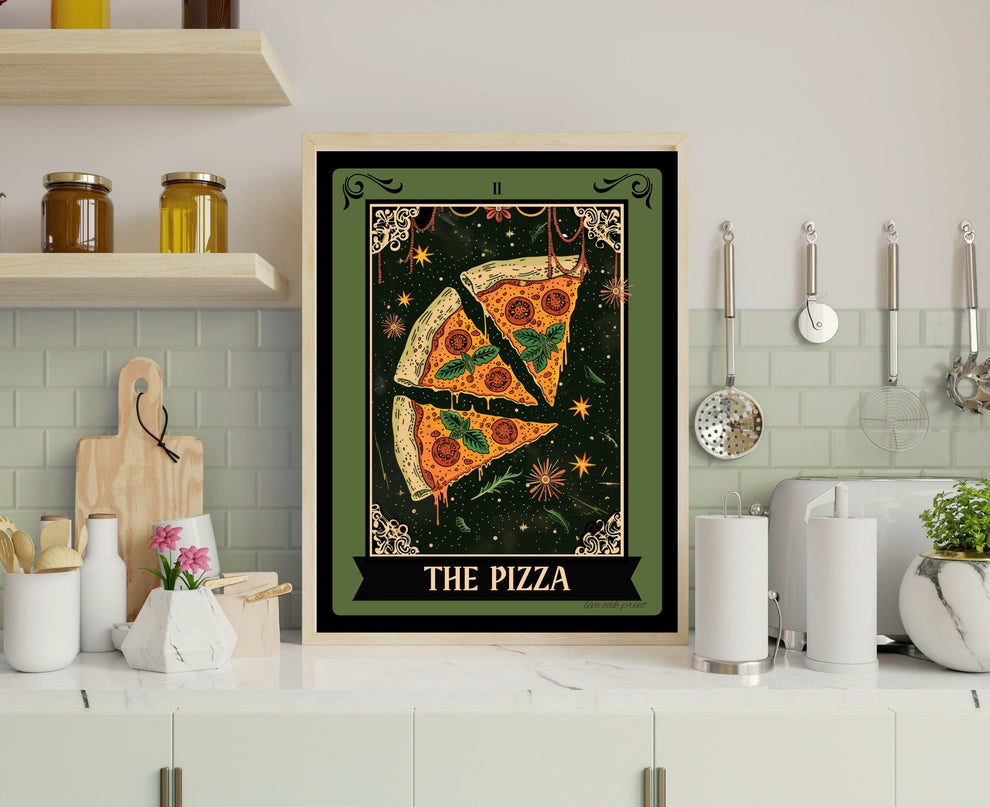 The Pizza Tarot Card