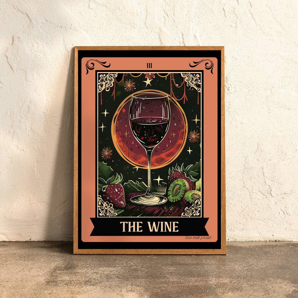 The Pizza / The Pasta / The Wine Set of 3 Kitchen Prints