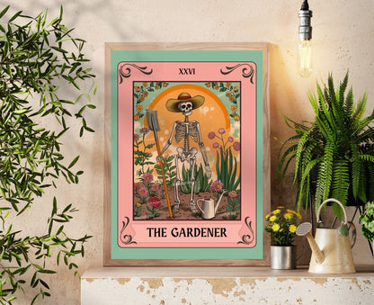 The Gardener Tarot Card